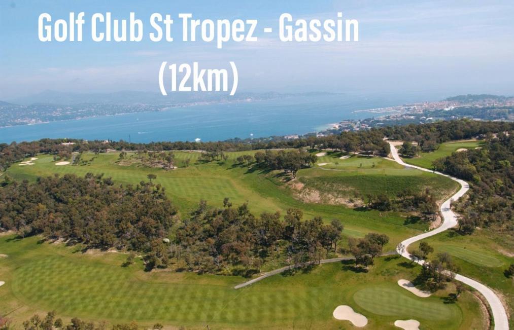 Charmant Appartement Village Restanques De Saint Tropez Grimaud Dış mekan fotoğraf